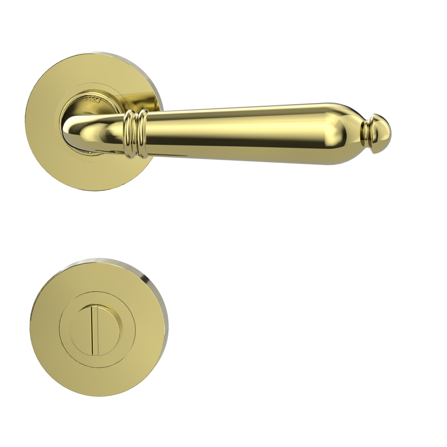 buy Luxury door handles Carola brass