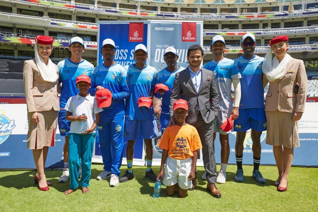  Cricket School of Excellence powered by Ryan Maron during an Emirates Ladies Cricket Festival at Newlands 