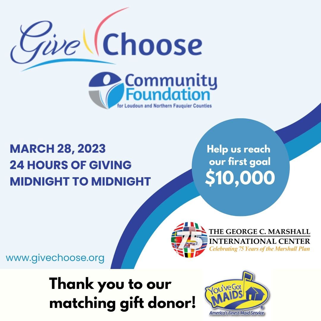 WOW! We are humbled by your generosity. Our current raised amount for our #GiveChoose campaign is $9,436.13. 

We've unlocked our challenge gift from You've Got Maids of Northern Virginia and won a prize for most dollars raised between 12am-8am...all