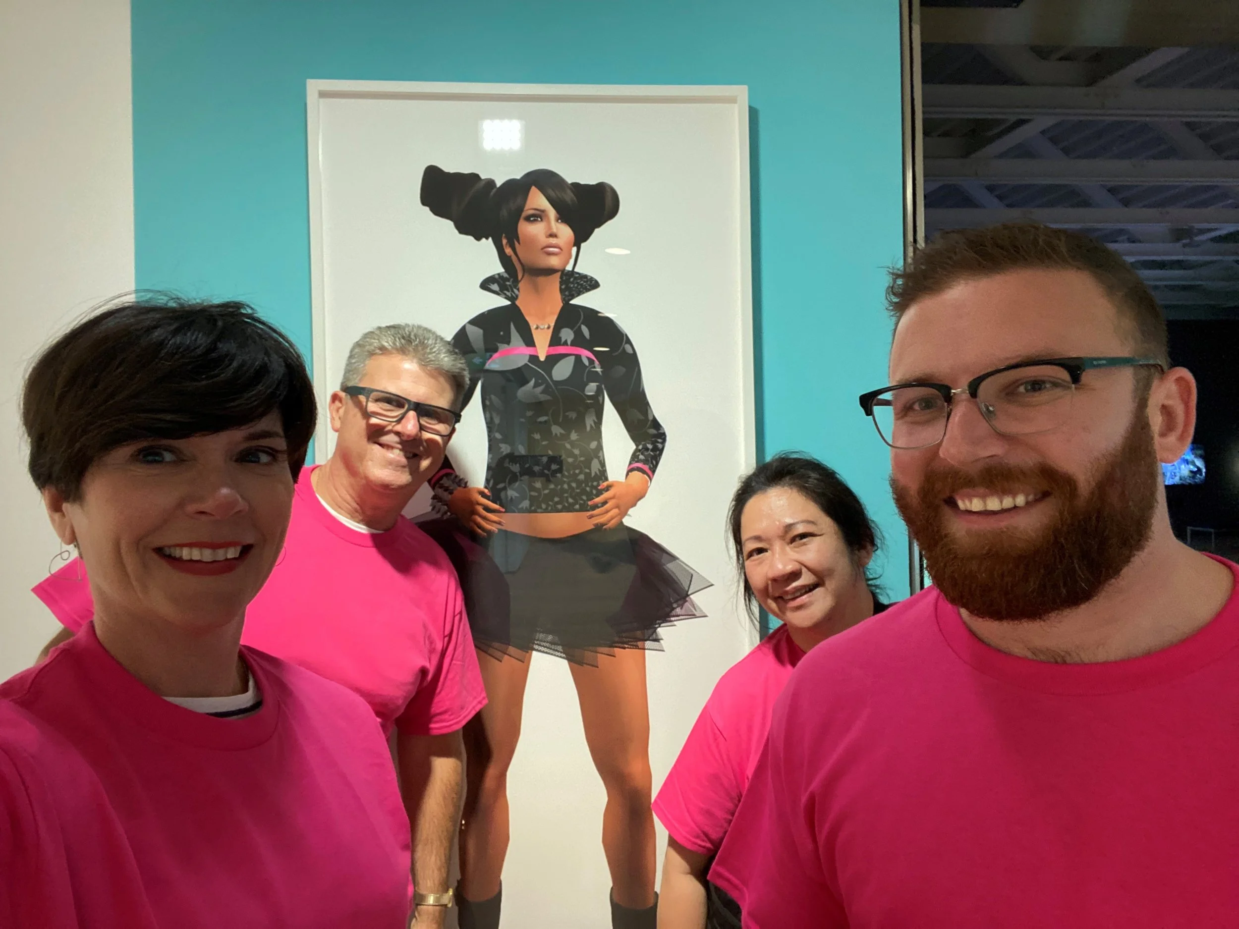 Scavenger hunt - team pink!.jpg