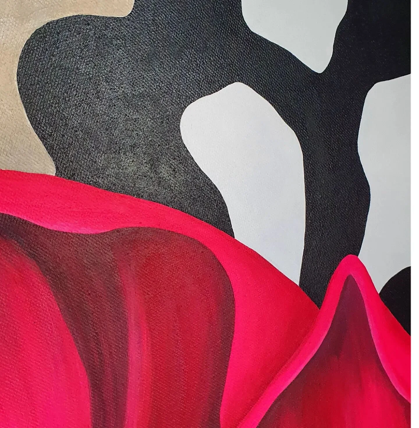Contrasts and fine lines...🥰💕🖤

#konst #konstn&auml;r #atelje #sl&auml;ttarpsg&aring;rd #decoration #walldeco #m&aring;lning #tavla #interiordesign #homedeco #art #flowers #artist #painting #spiritart