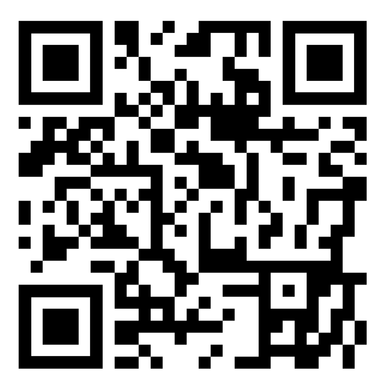 A QR code.