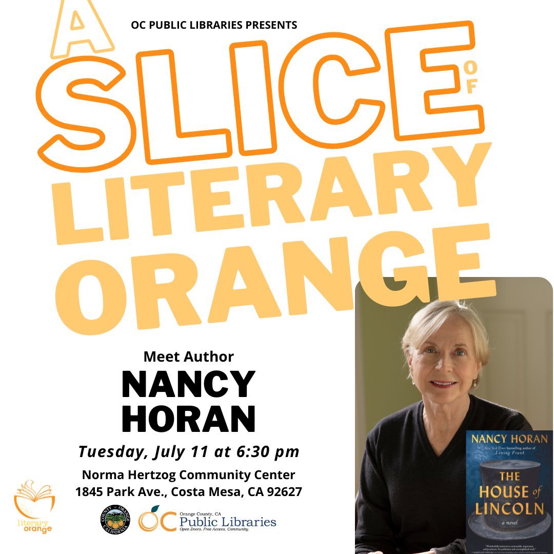 Literary Orange Author Event Series