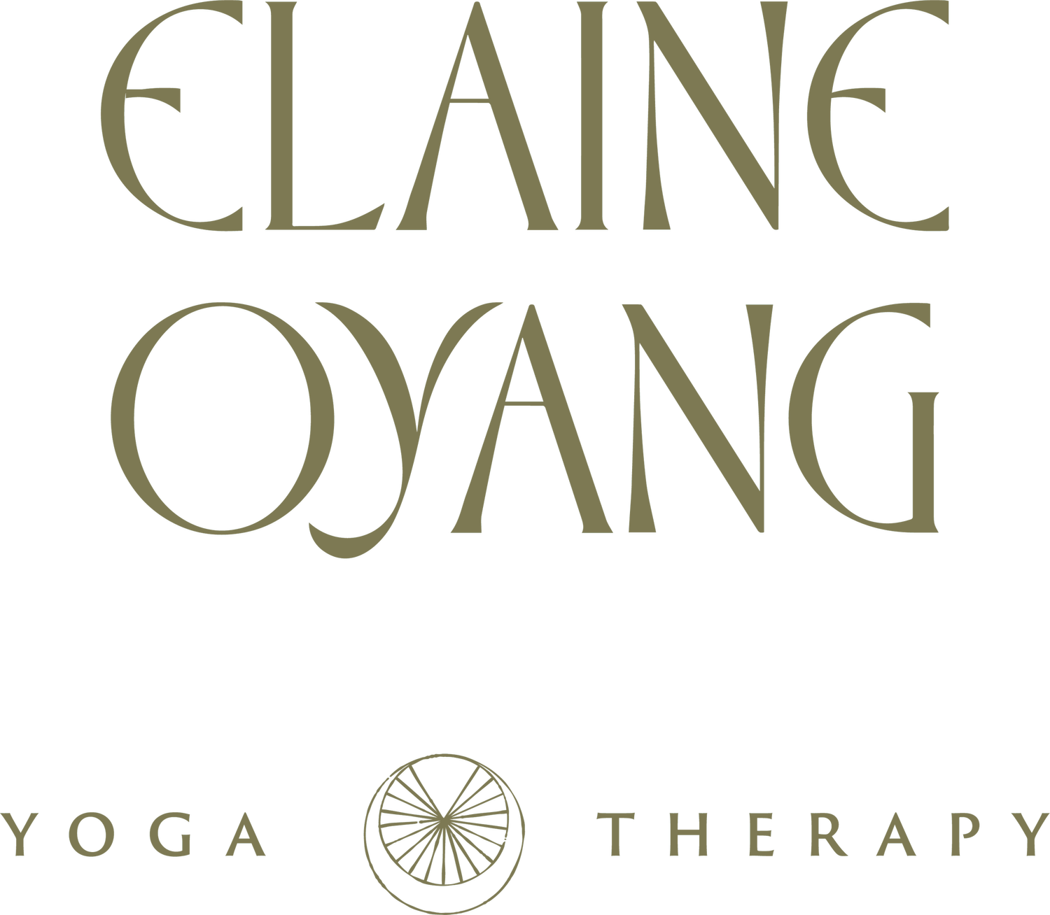 Elaine Oyang || Yoga Therapy + Self Nurture