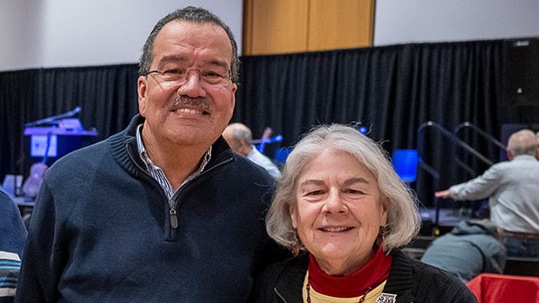 Dennis Bromery ’86, ’88 MEd and Linda Marston ’75, ’89 PhD