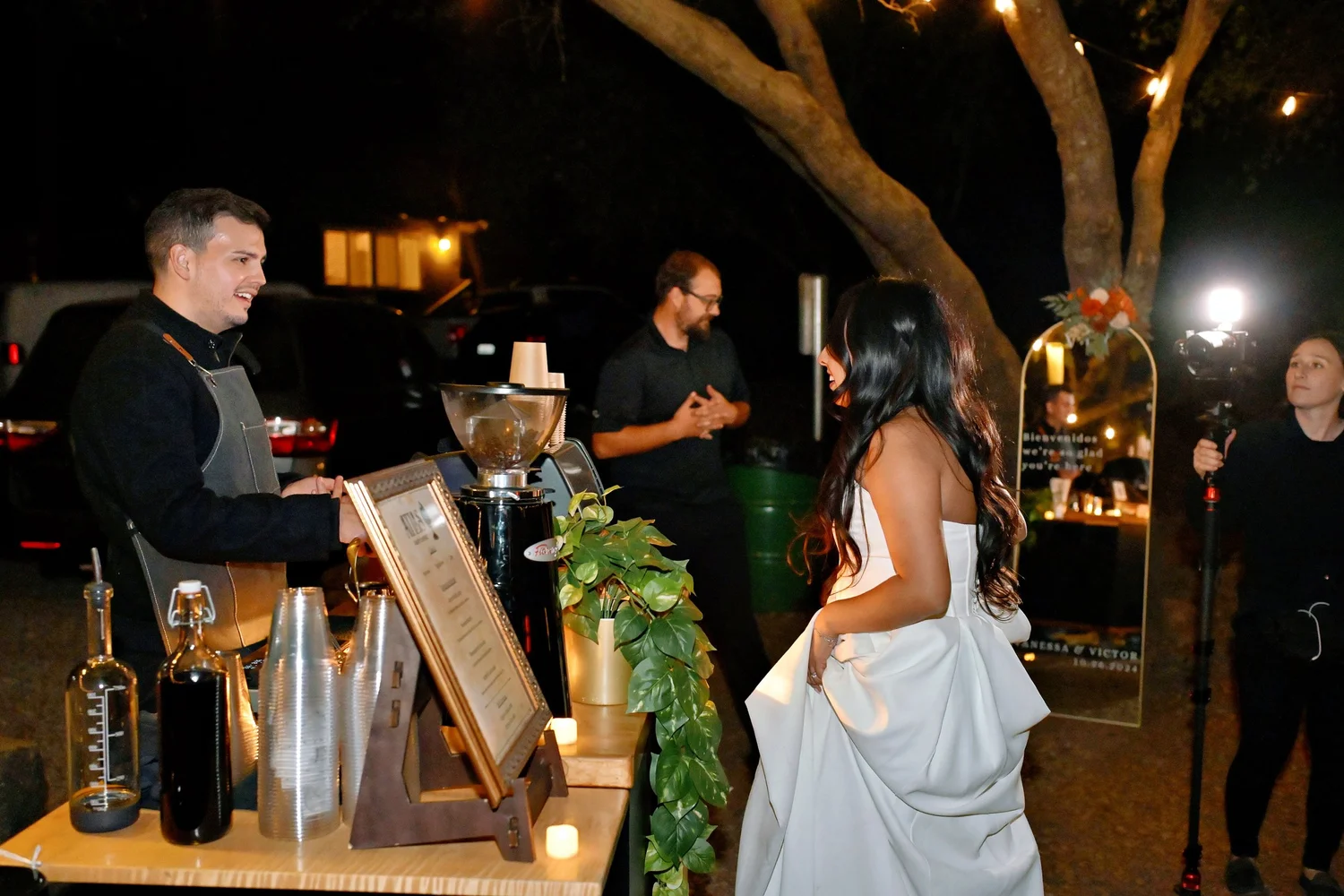 Atlas Craft Coffee mobile coffee cart and team in Sacramento, CA