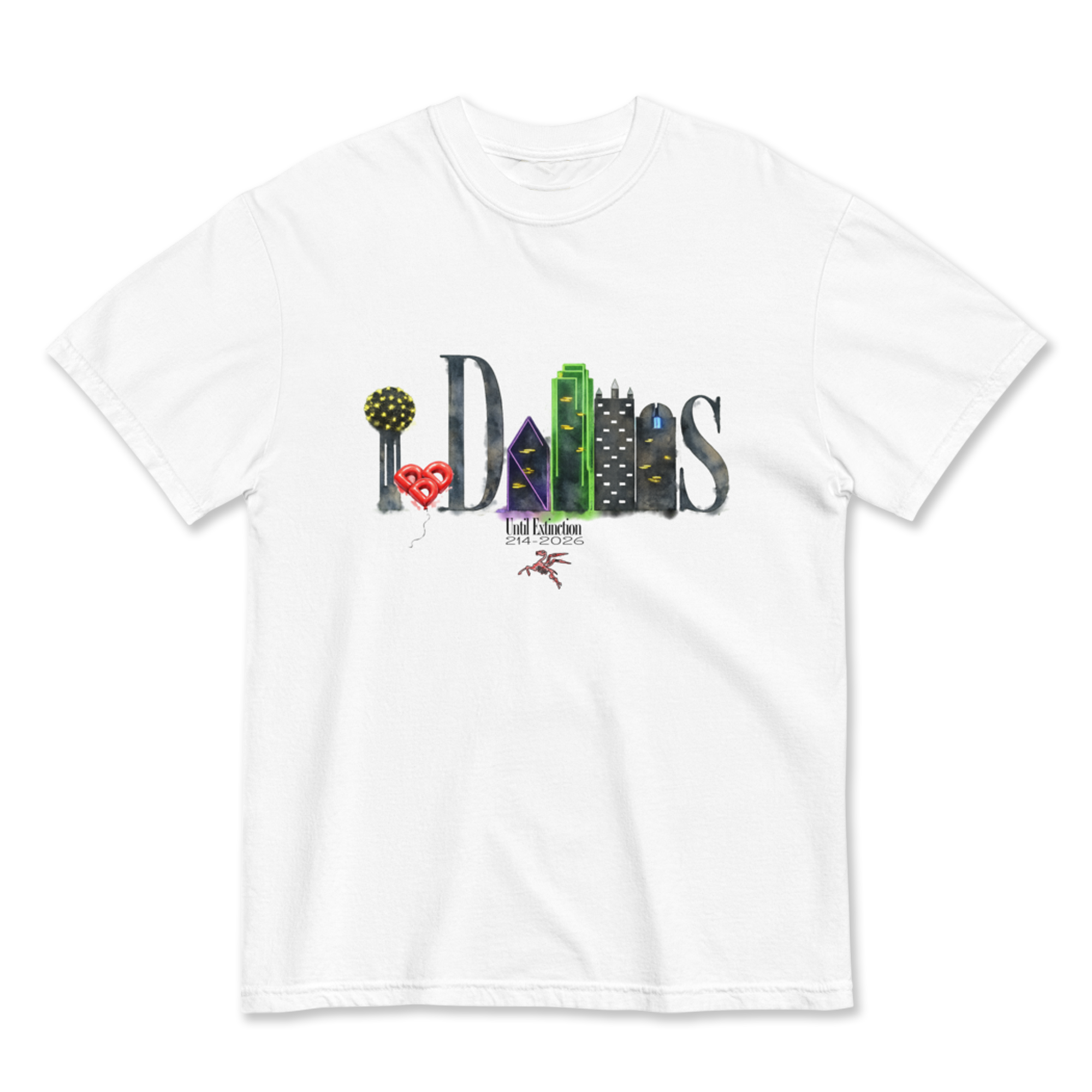'I Love Dallas' Tee