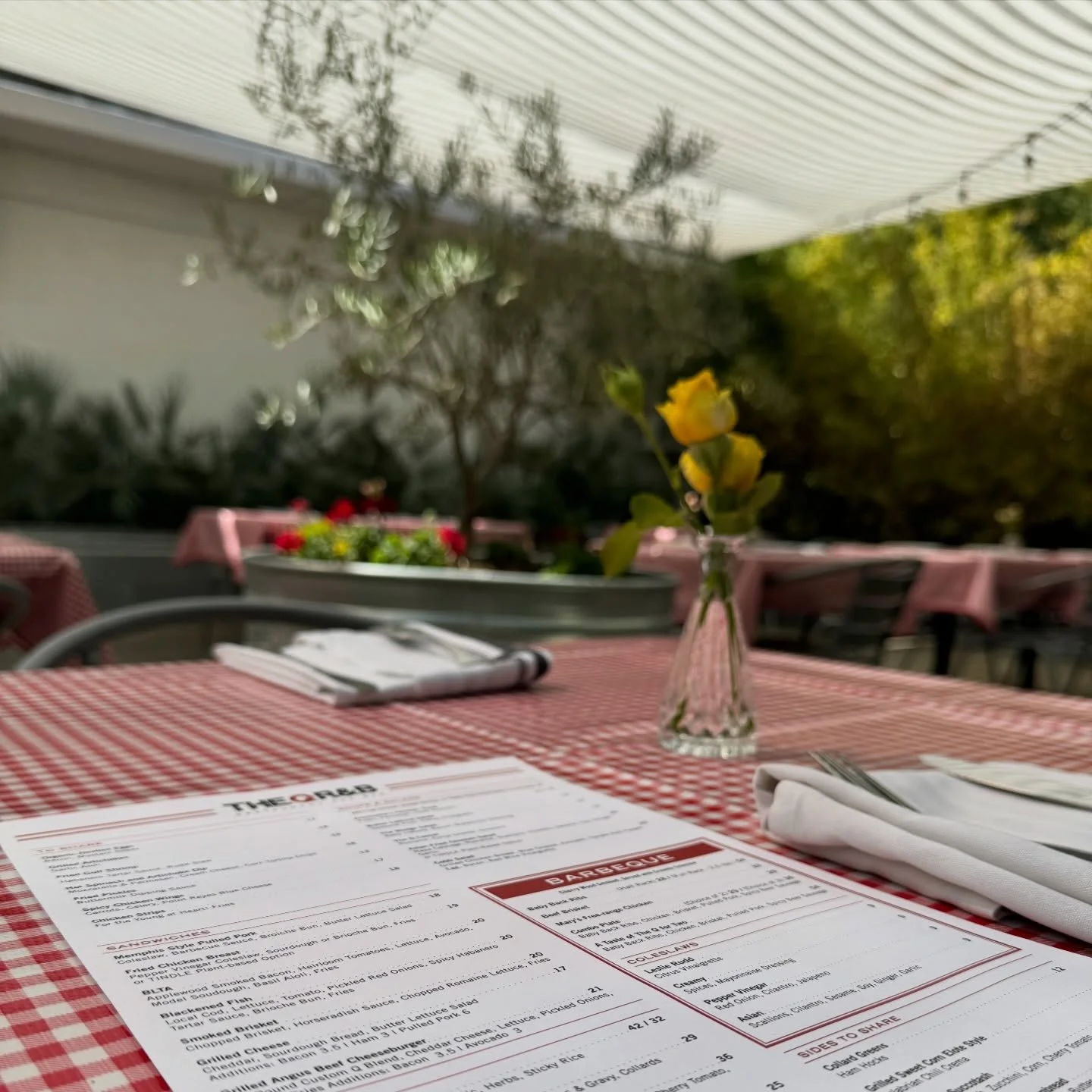 Counting down the days until it&rsquo;s officially patio season at The Q ☀️🌿

Our back patio is private, shaded, and honestly one of the most beautiful little hidden spots in Napa. Perfect for long lunches, relaxed dinners, and golden hour cocktails