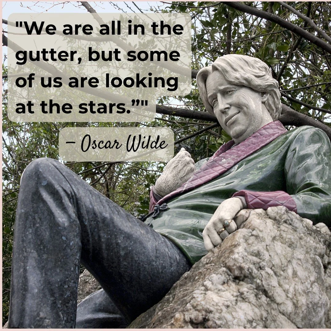 Be inspired by Wilde, Joyce, Beckett, and other Irish literary greats this February.
Find a moment of calm in the heart of Dublin at St. Stephen’s Green. Lush gardens, quiet walking paths, and the perfect mom recharge spot right across from ou