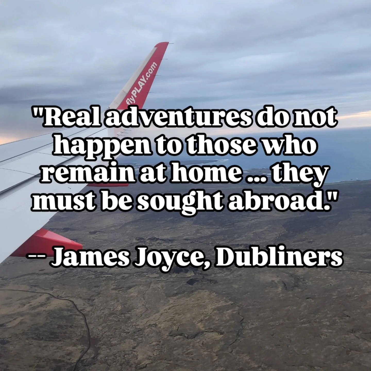 Almost time to visit the home of Joyce, Wilde, Yeats, Swift, Beckett and other Irish literary royalty. 

Bring on the adventures. 

#momswhotravel #momlife #dublintravel #irishwriters #irelandtravel