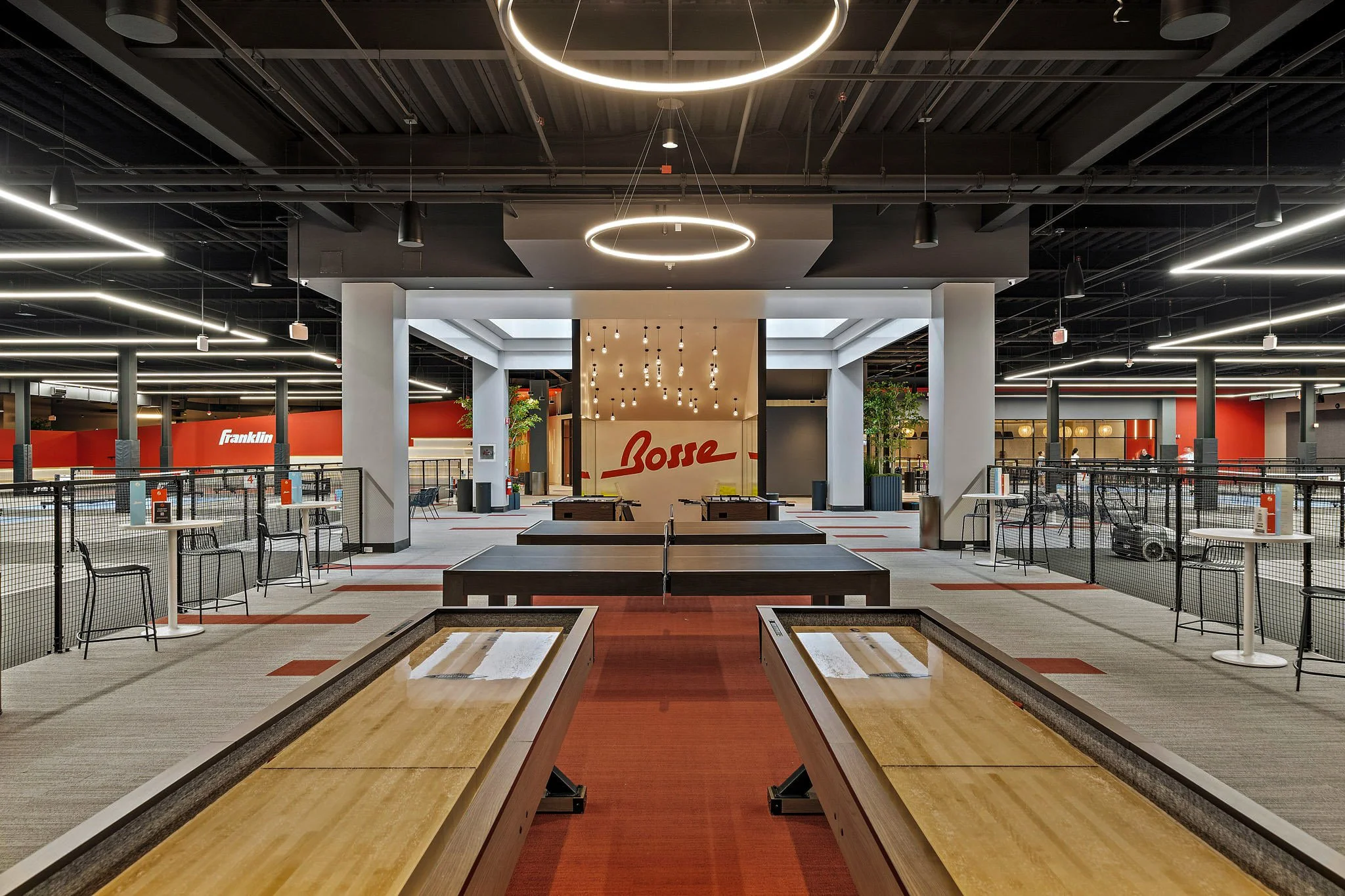 Bosse Pickleball facility featuring the sports lounge by S3 Deisgn