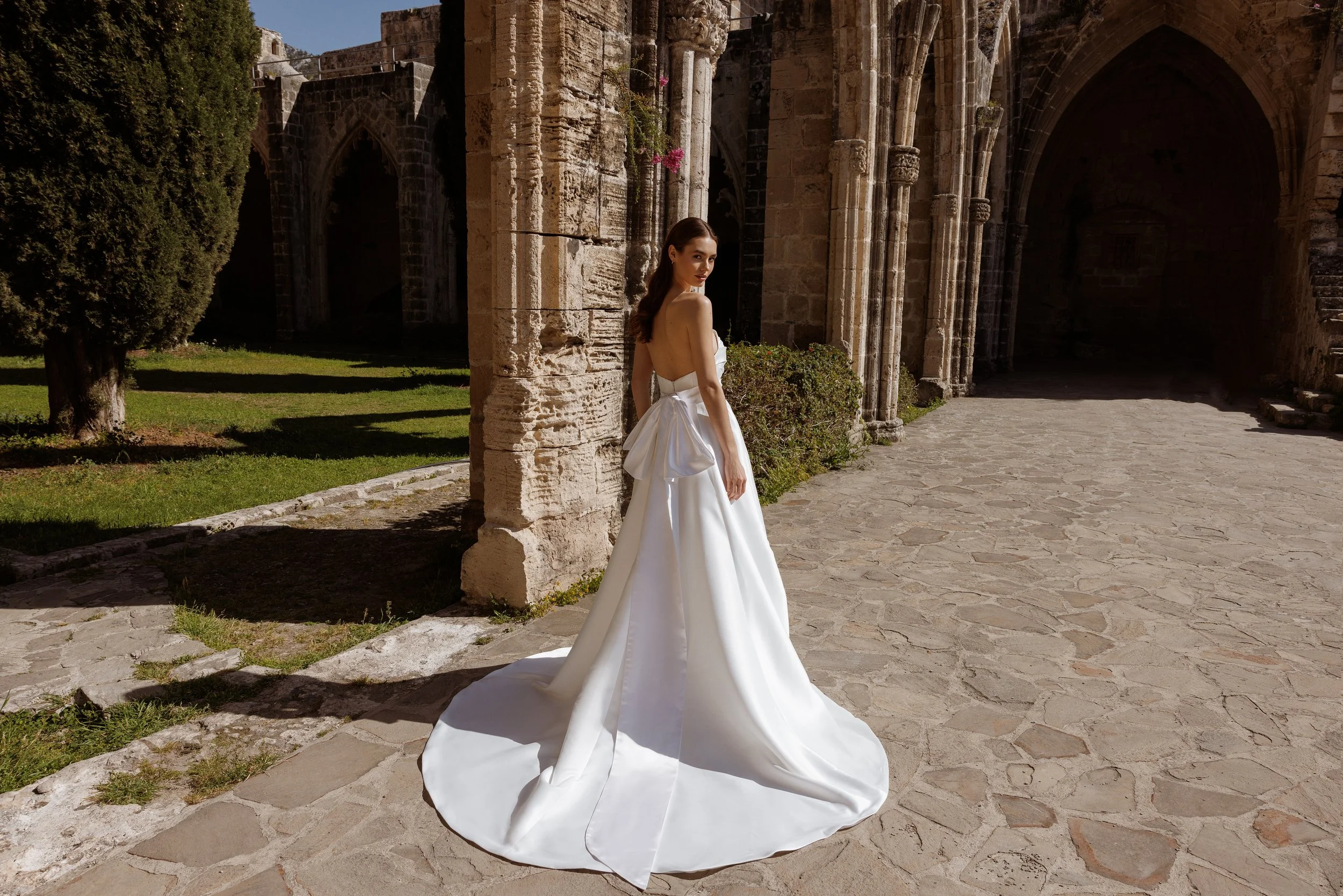white dress for beach portraits Long Dress Perla