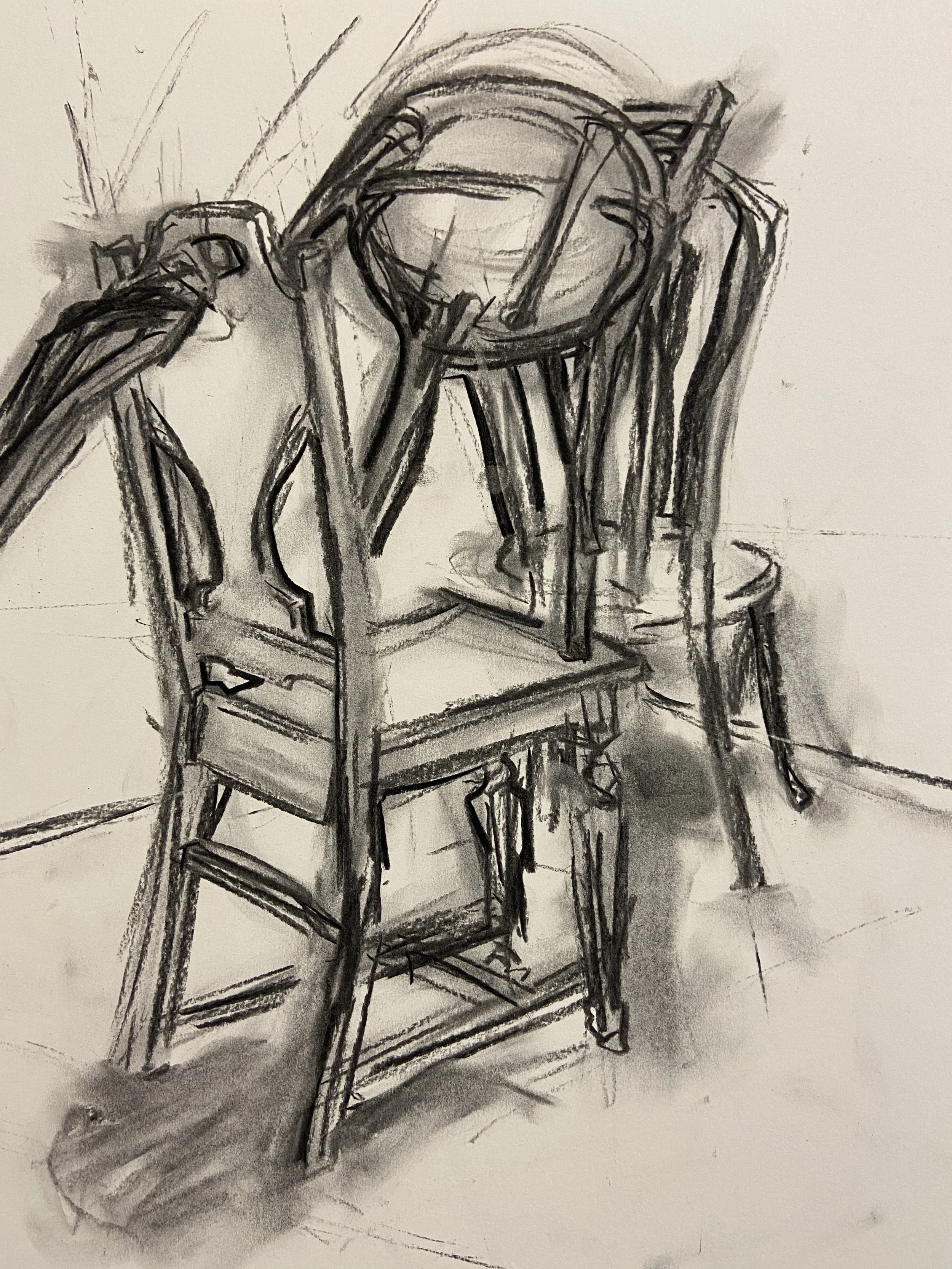 Charcoal on paper 2020