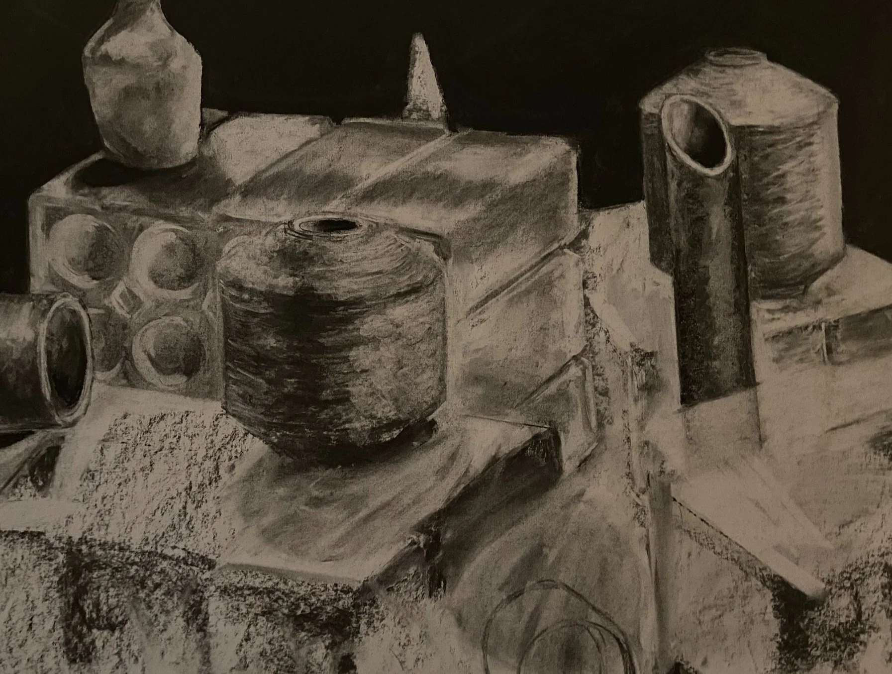 Charcoal on paper 2020