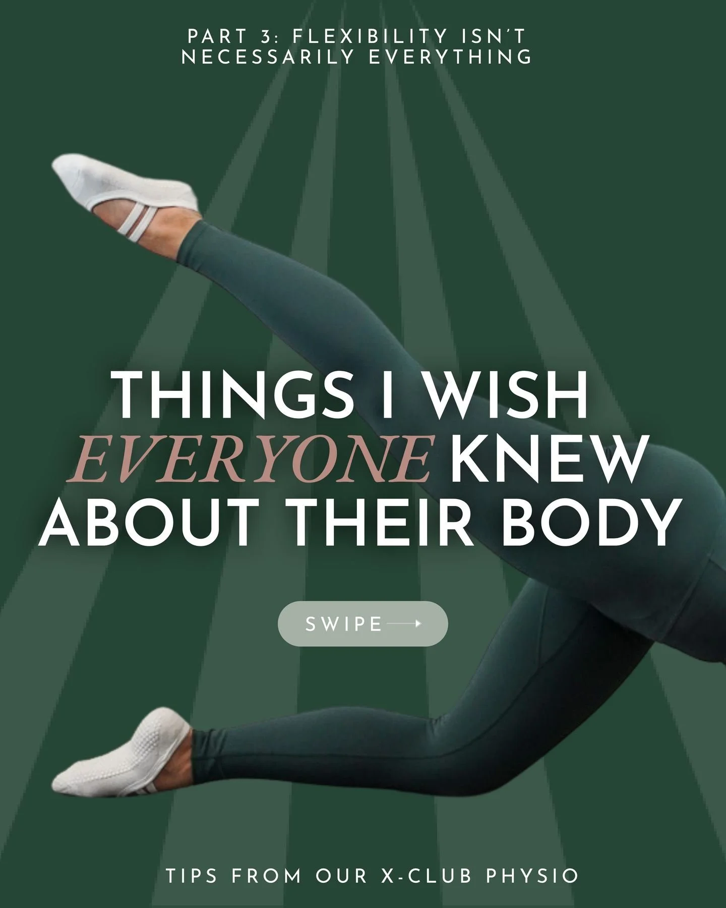 Feeling "tight"? It's not always about inflexibility.

Muscle tension is often a protective response from your nervous system&mdash;triggered by strength deficits, stress, or poor load tolerance. Your body is signalling that it doesn't feel