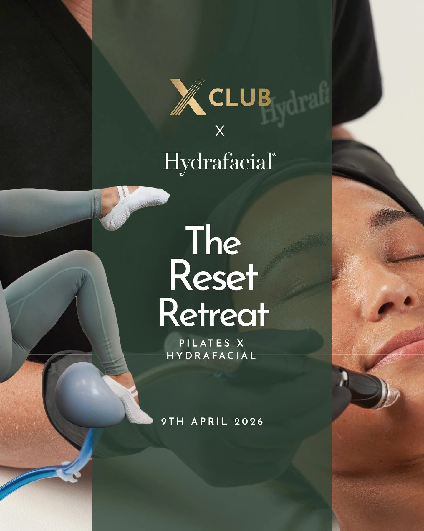 The Reset Retreat | Pilates x Hydrafacial

Last spots remaining for 9 April.

Join us for an exclusive wellness experience in partnership with Hydrafacial &mdash; start your morning with an energising Mat Pilates class led by X-Club co-founder Amanda