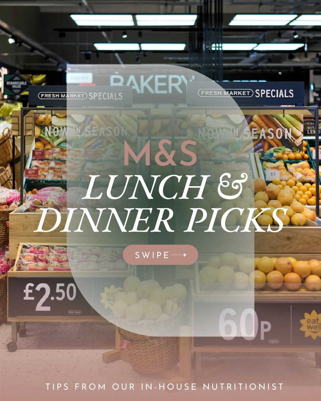 As @xclub_uk&rsquo;s in-house nutritionist, these are some of my go-to lunch and dinner picks from M&amp;S.

When I&rsquo;m choosing something quick, I&rsquo;m usually looking for a balance of protein, fibre and plenty of plants to help keep energy s