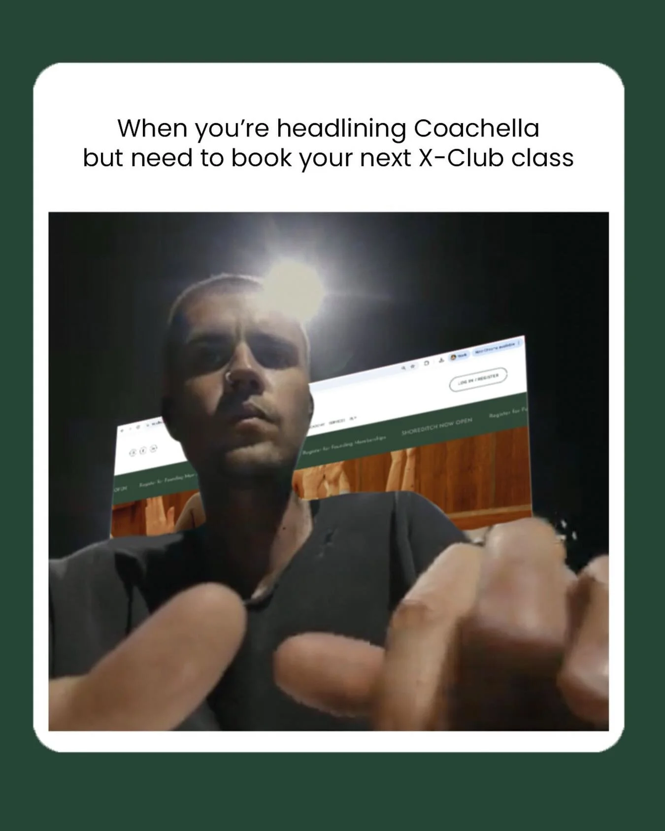 JB knows where it&rsquo;s at&hellip;💚

Book via link in bio 🔗