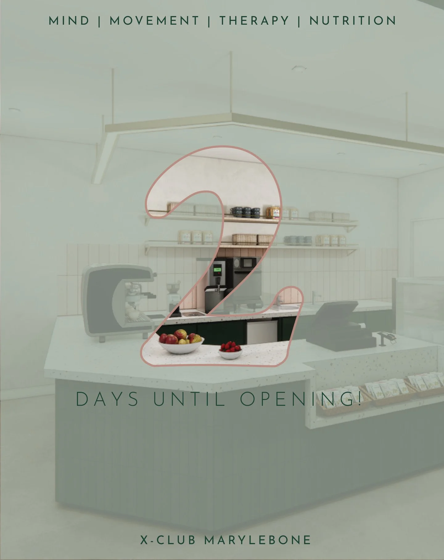 Two days until something special opens its doors in Marylebone.

We've been building this with care, and we can't wait to welcome you in. Whether you're here for Pilates, nutrition, or physiotherapy, this is your space to move, recover, and thrive.

