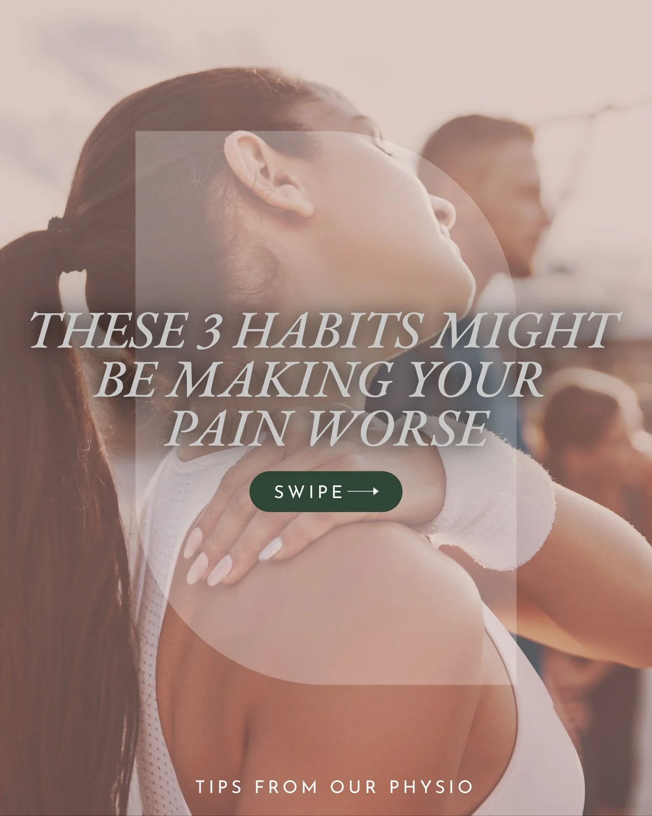 Still in pain despite doing "all the right things"? These 3 habits might be the missing piece.

Swipe through ➡️ your body (and brain) will thank you.

Save this for later and share it with someone who needs to hear it. 

#physio #pain #inj
