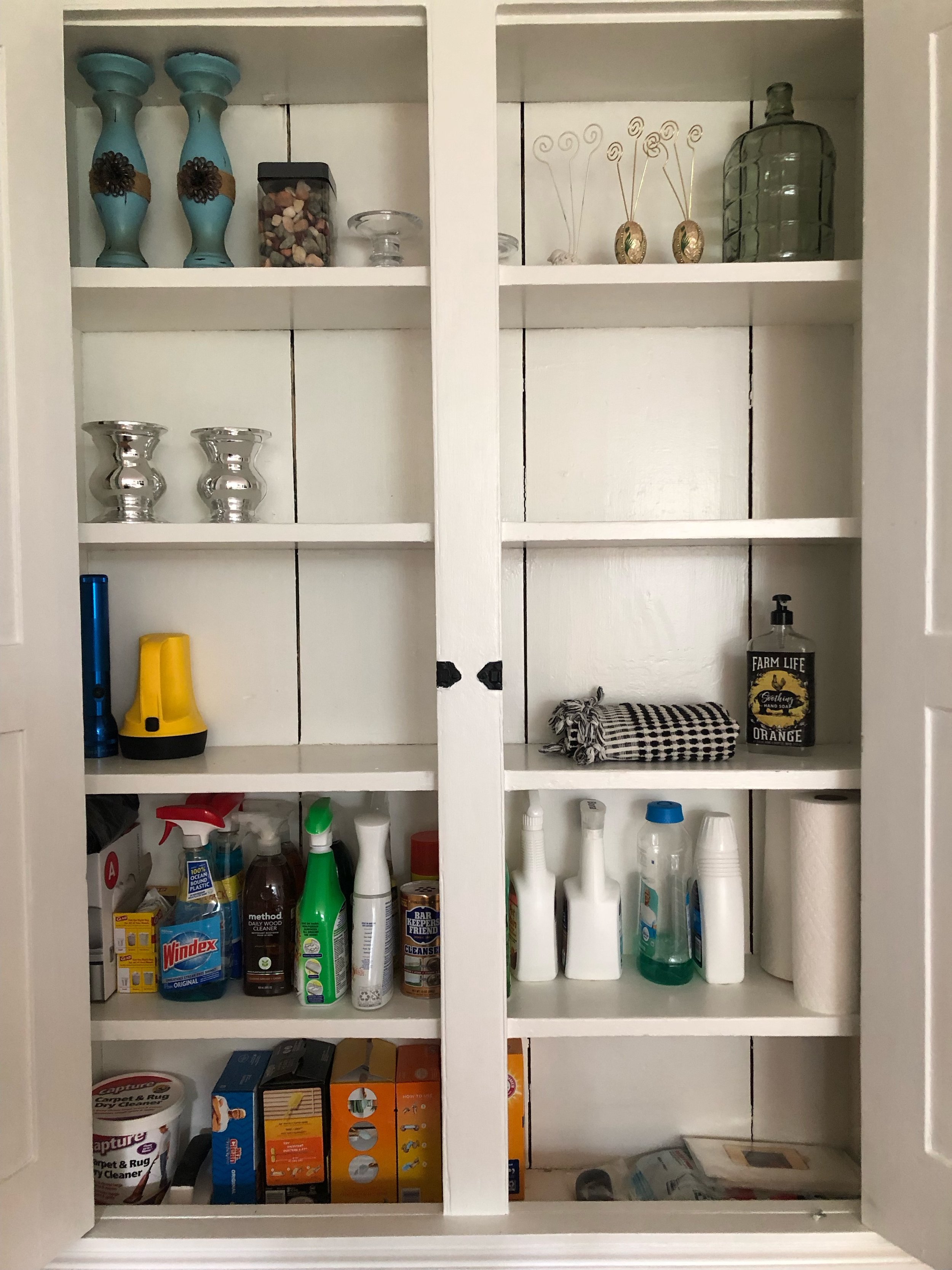 Primary cleaning closet = After