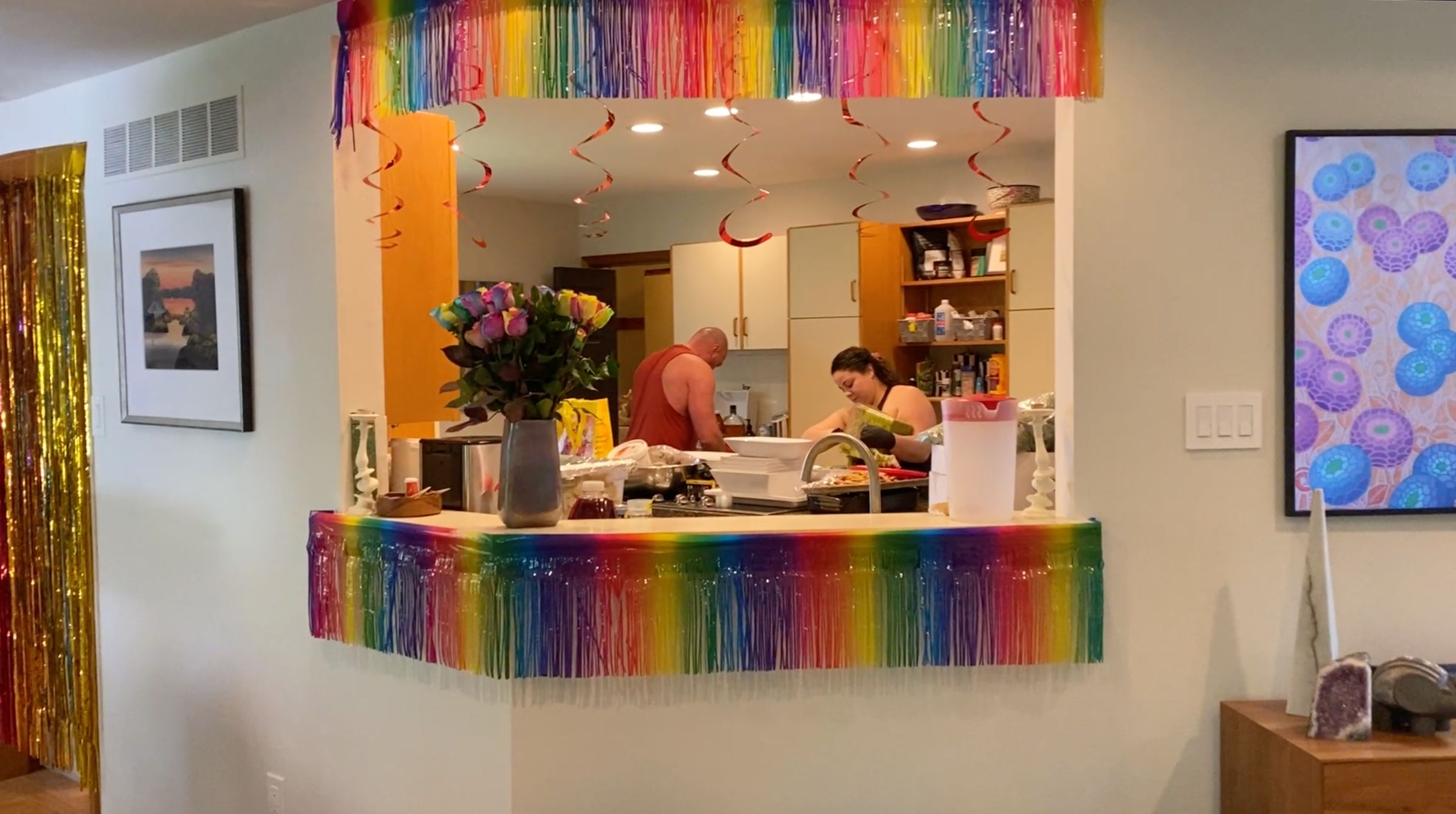 A window into the catering wizards