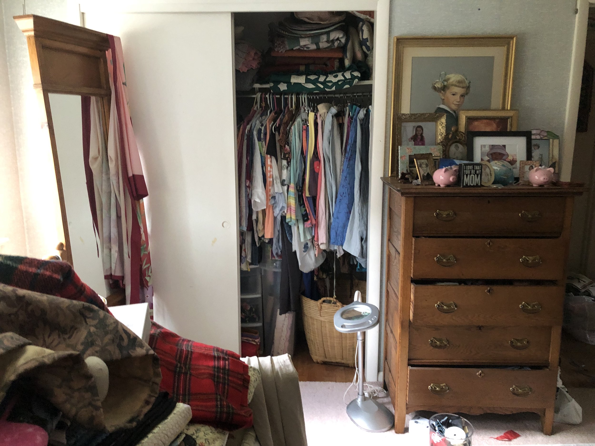 Daughter's Childhood Room = Before