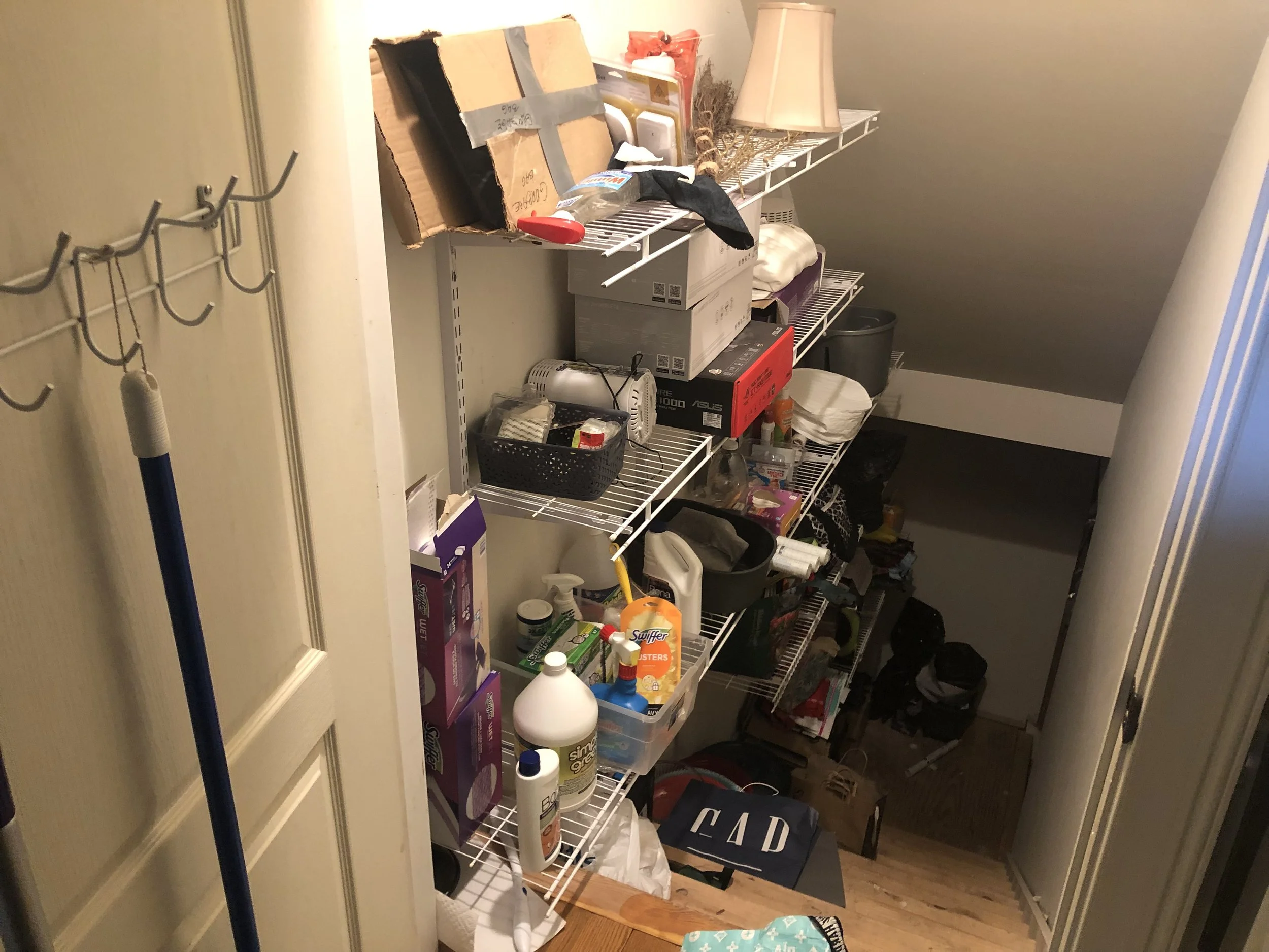 Basement Stairs = Before