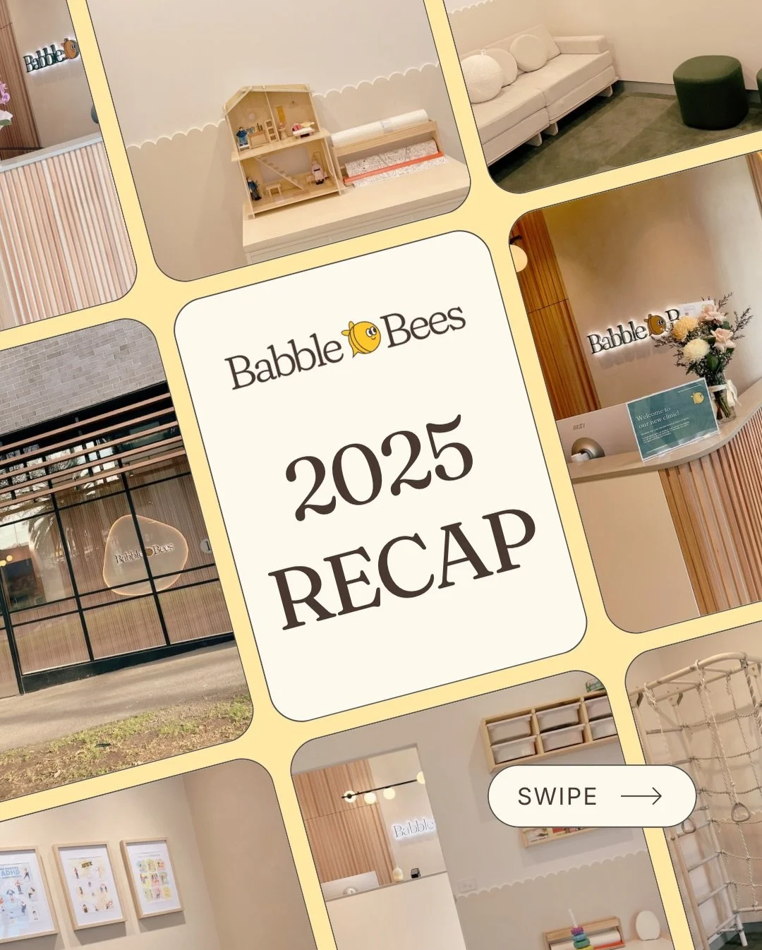 What a year it has been 🐝✨

2025 was filled with meaningful connections, big little wins and so many proud moments alongside the children and families we support. 

From therapy sessions and school collaborations to celebrating progress both in and 