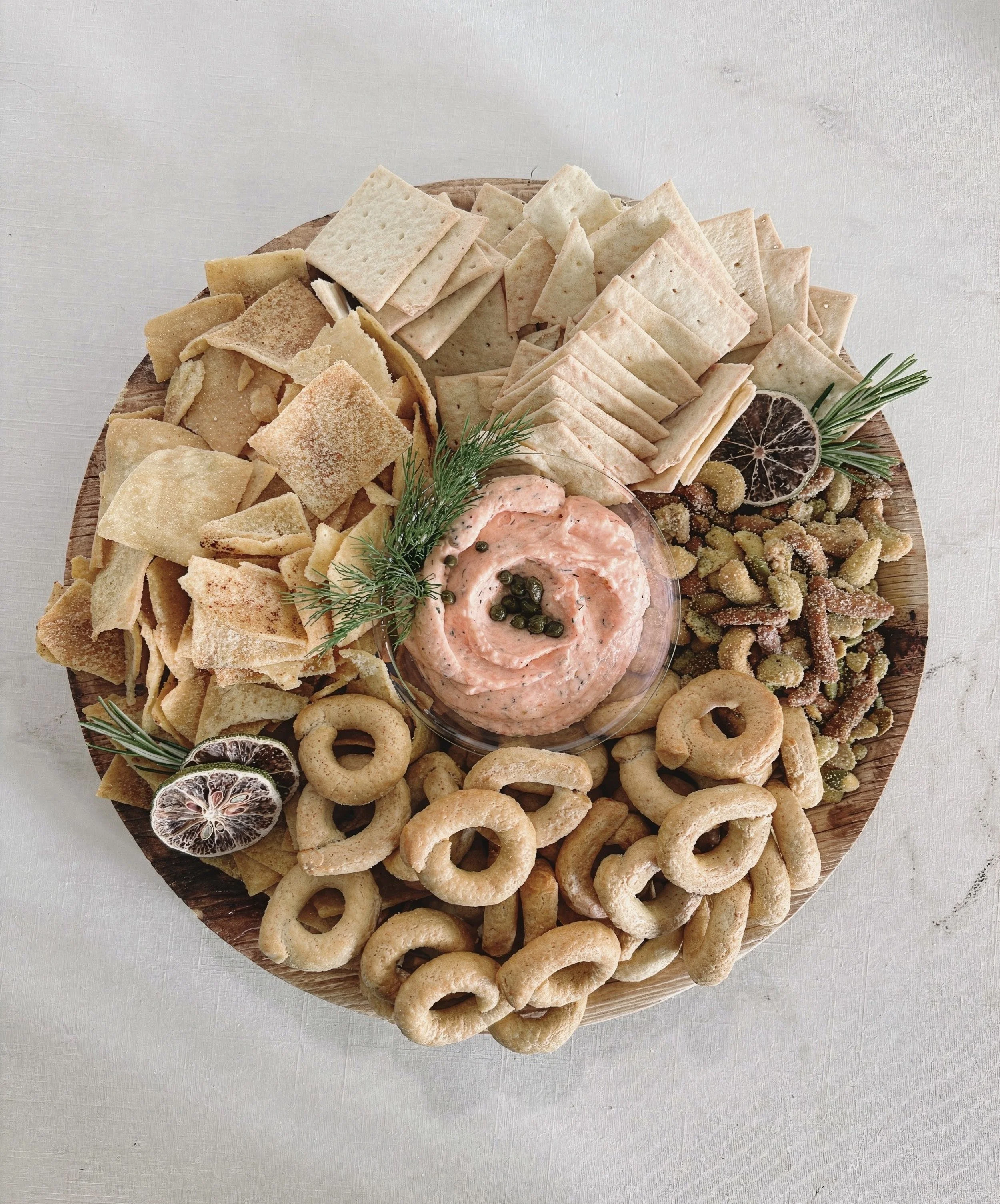 Spring Dip Platter