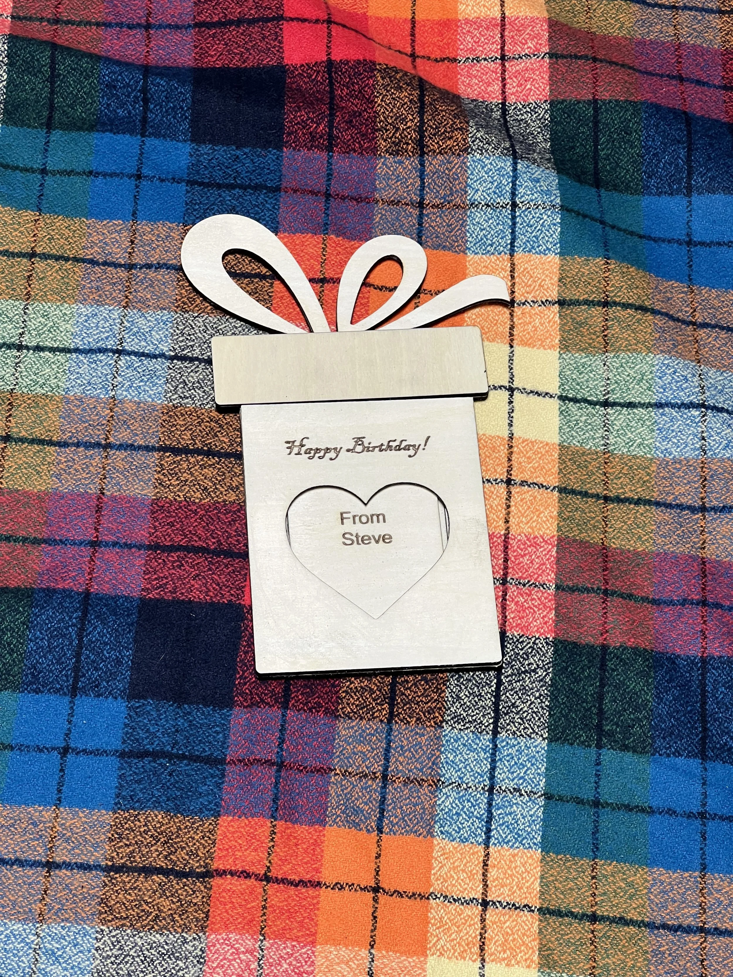 Personalized Gift Card Holders