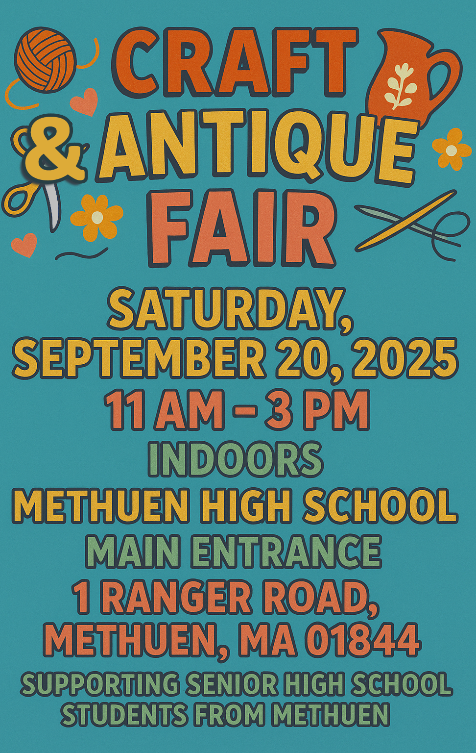 Methuen Scholarship Craft Fair