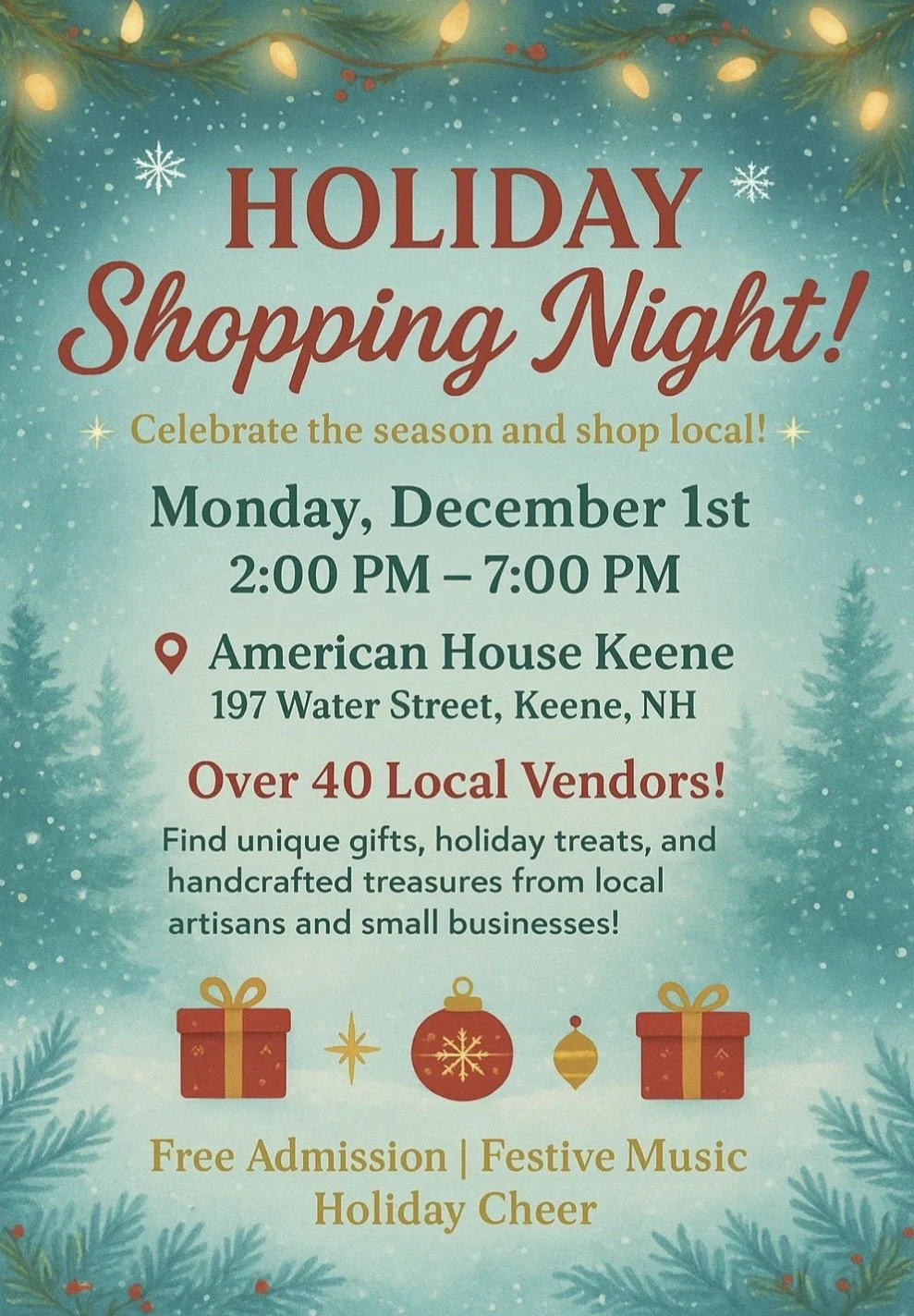 Holiday Shopping Event