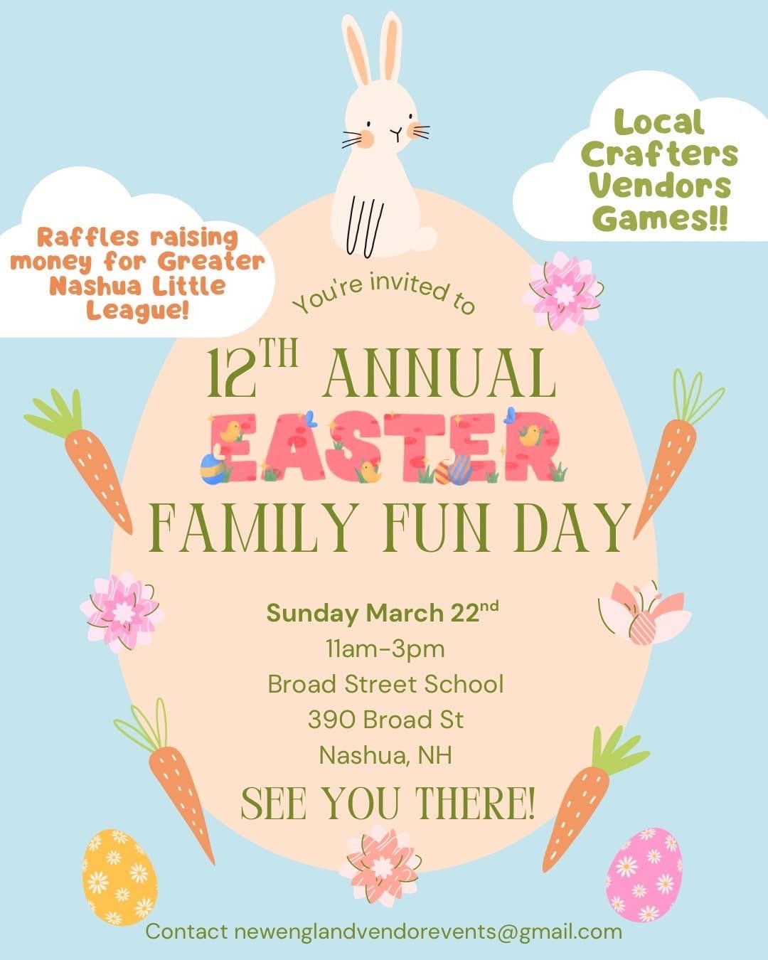 Nashua 10th Annual Easter Craft Fair