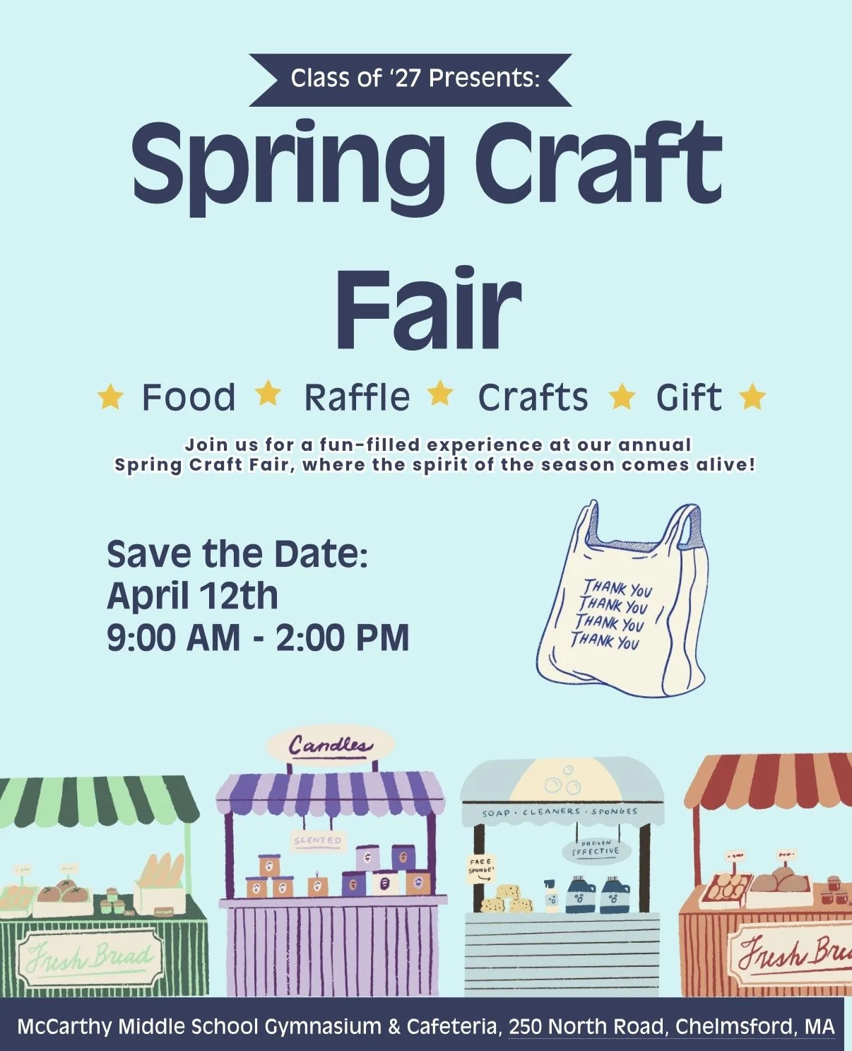 Class of 2027 Craft Fair