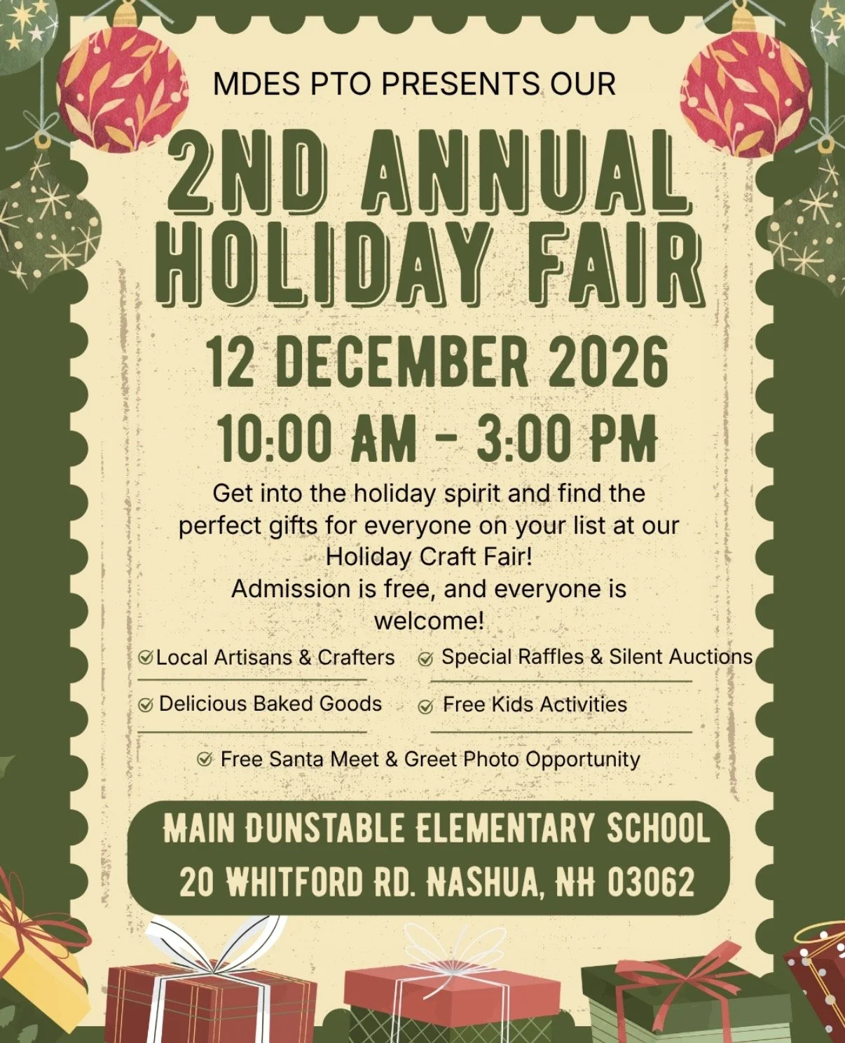 MDES Craft Fair