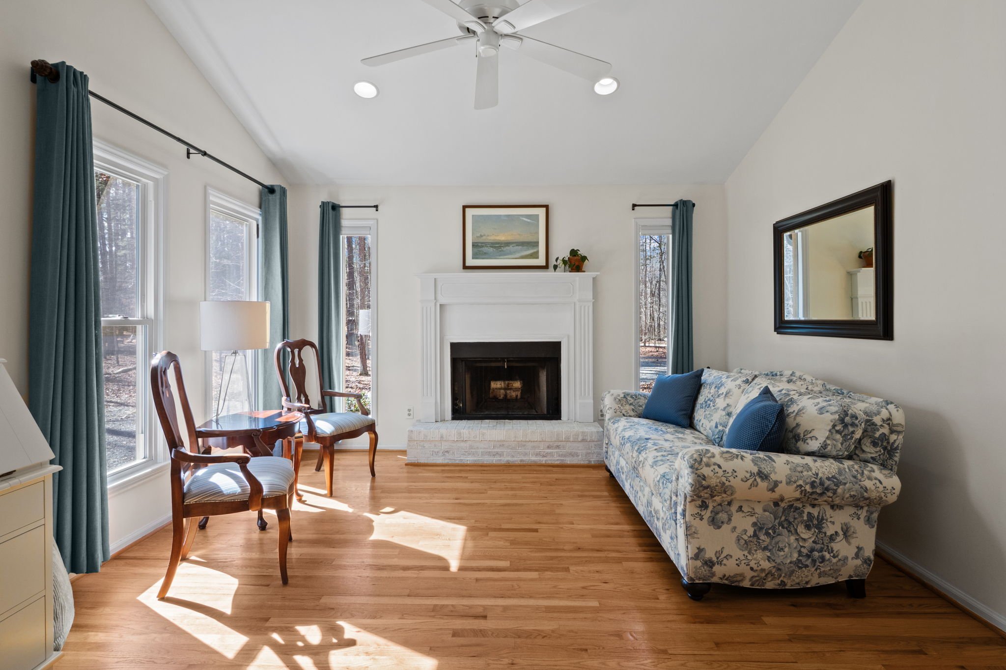8814 Partridge Run Living Room With Fireplace.jpg