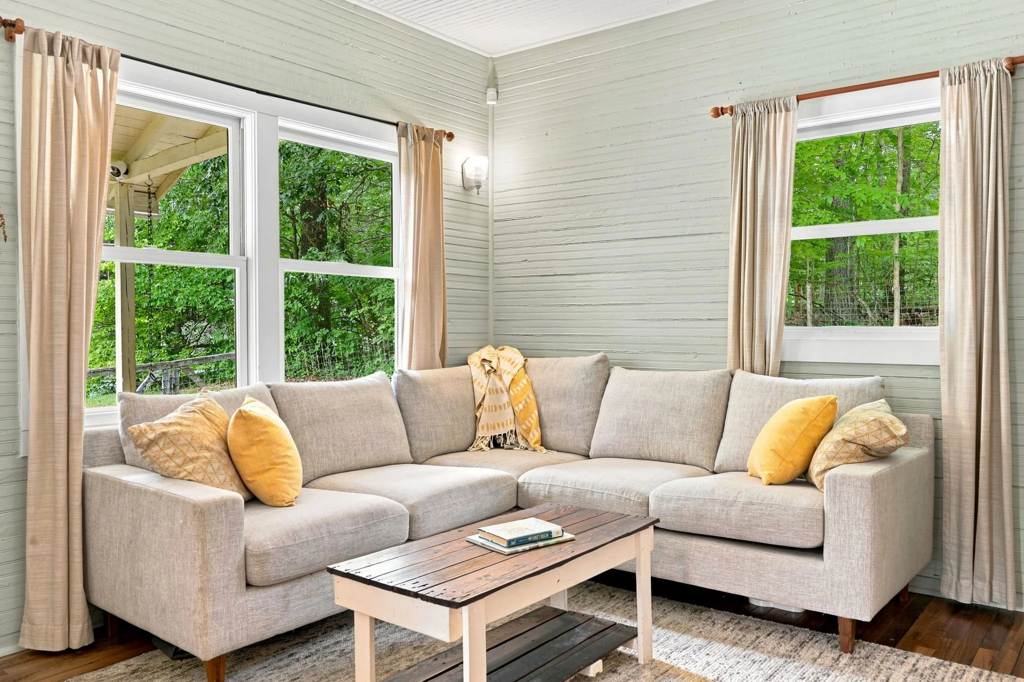 Bright and Sunny Living Room