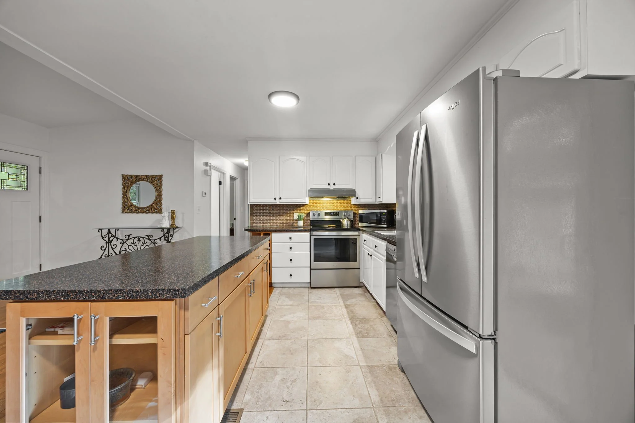 stainless appliances