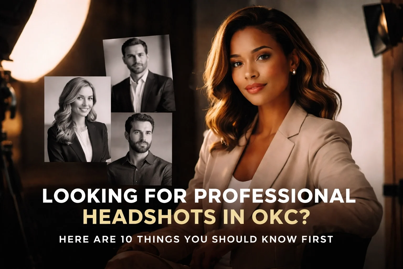Looking For Professional Headshots in OKC? Here Are 10 Things You Should Know First