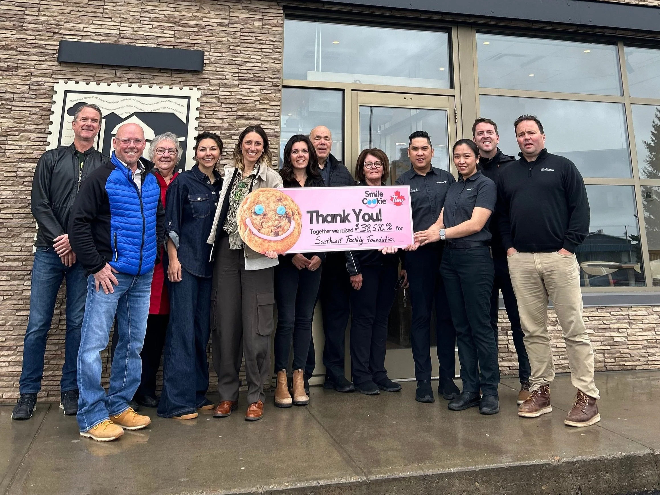 Tim Hortons Smile Cookie Fundraiser