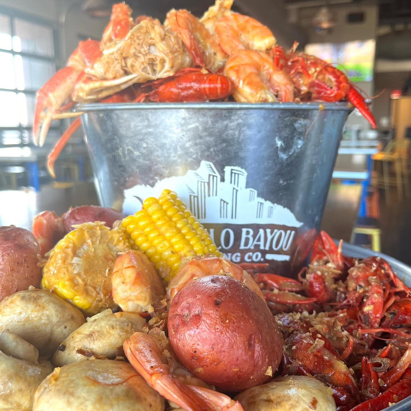 Come feast on our Viet-Cajun spiced boiled crawfish Saturday &amp; Sunday on the 3rd floor rooftop!

Juicy add-ons like boiled shrimp, snow crab clusters, corn, potatoes, sausage &amp; mushrooms are available for all to enjoy! 

Grab your pals &amp; 