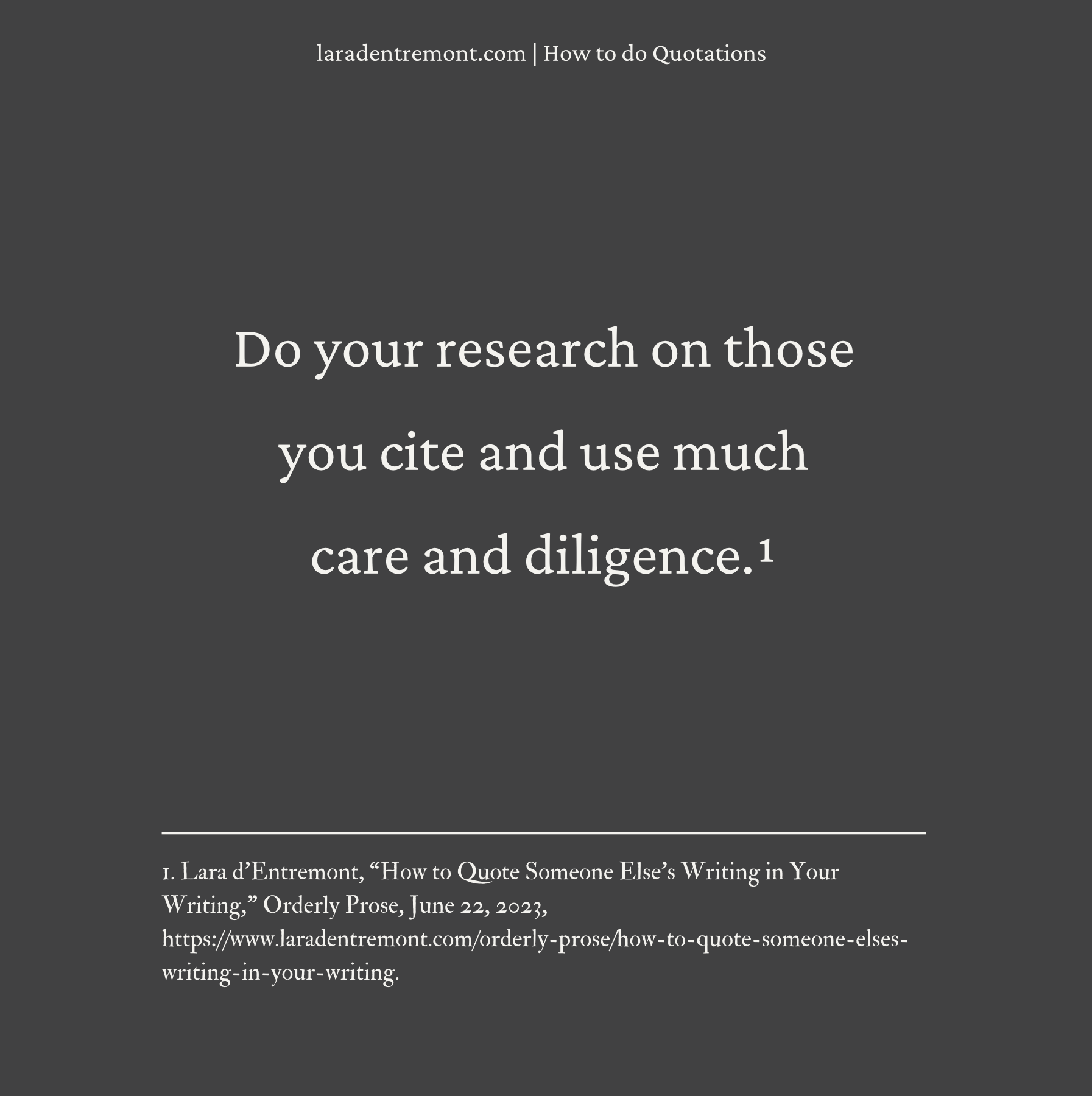 How to Quote Someone Else’s Writing in Your Writing