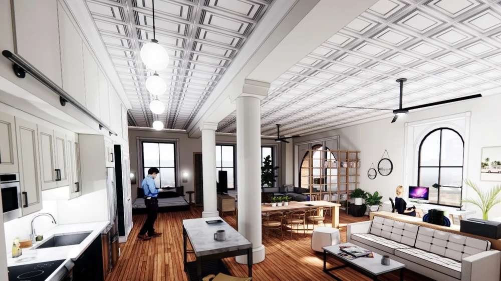 Photo inspiration: Live Work Store Space Lofts Reference: Features