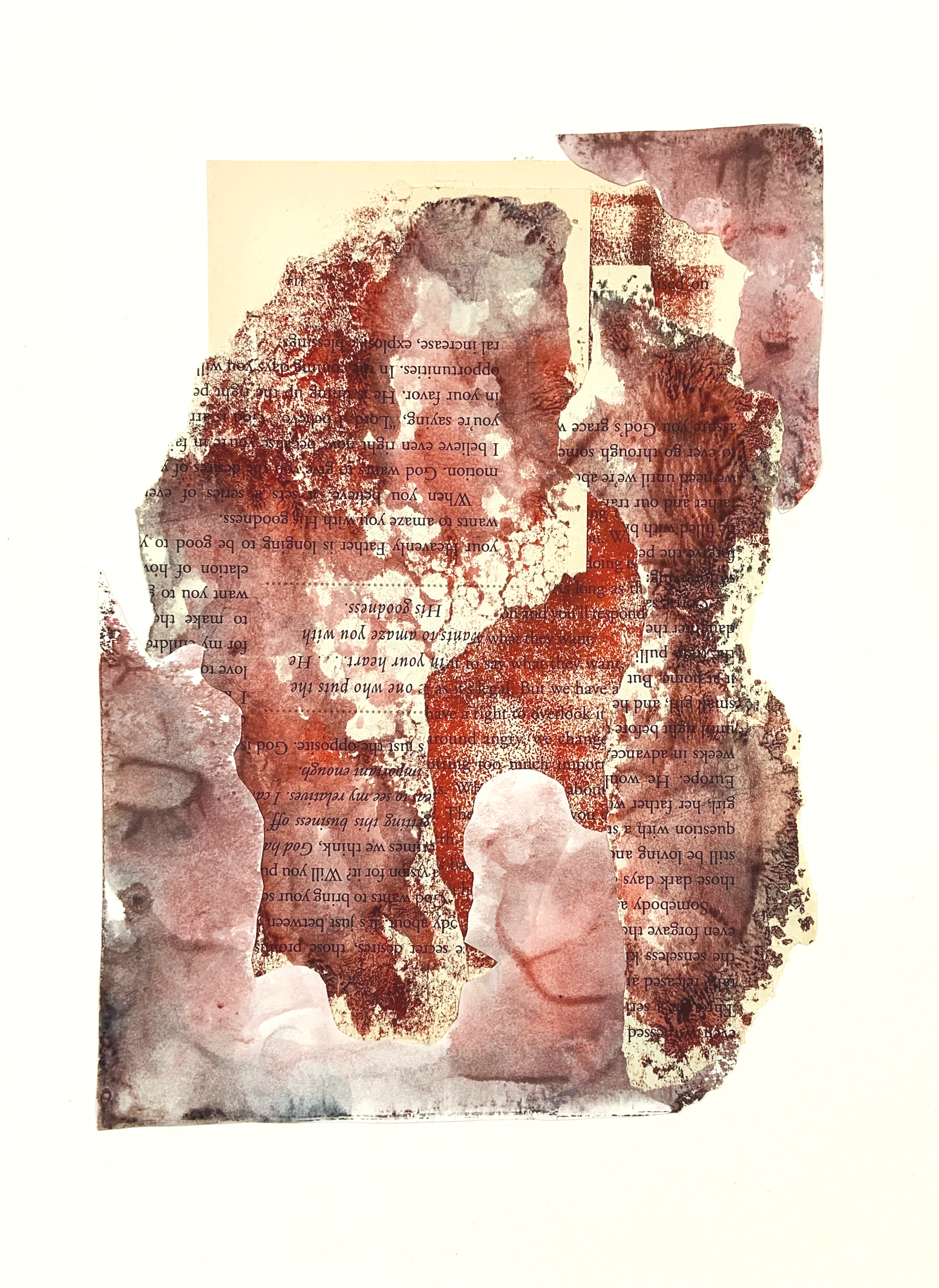 syntactic rust
9x12", 2023
Collage with Printed Book Pages on Watercolor Paper
$200