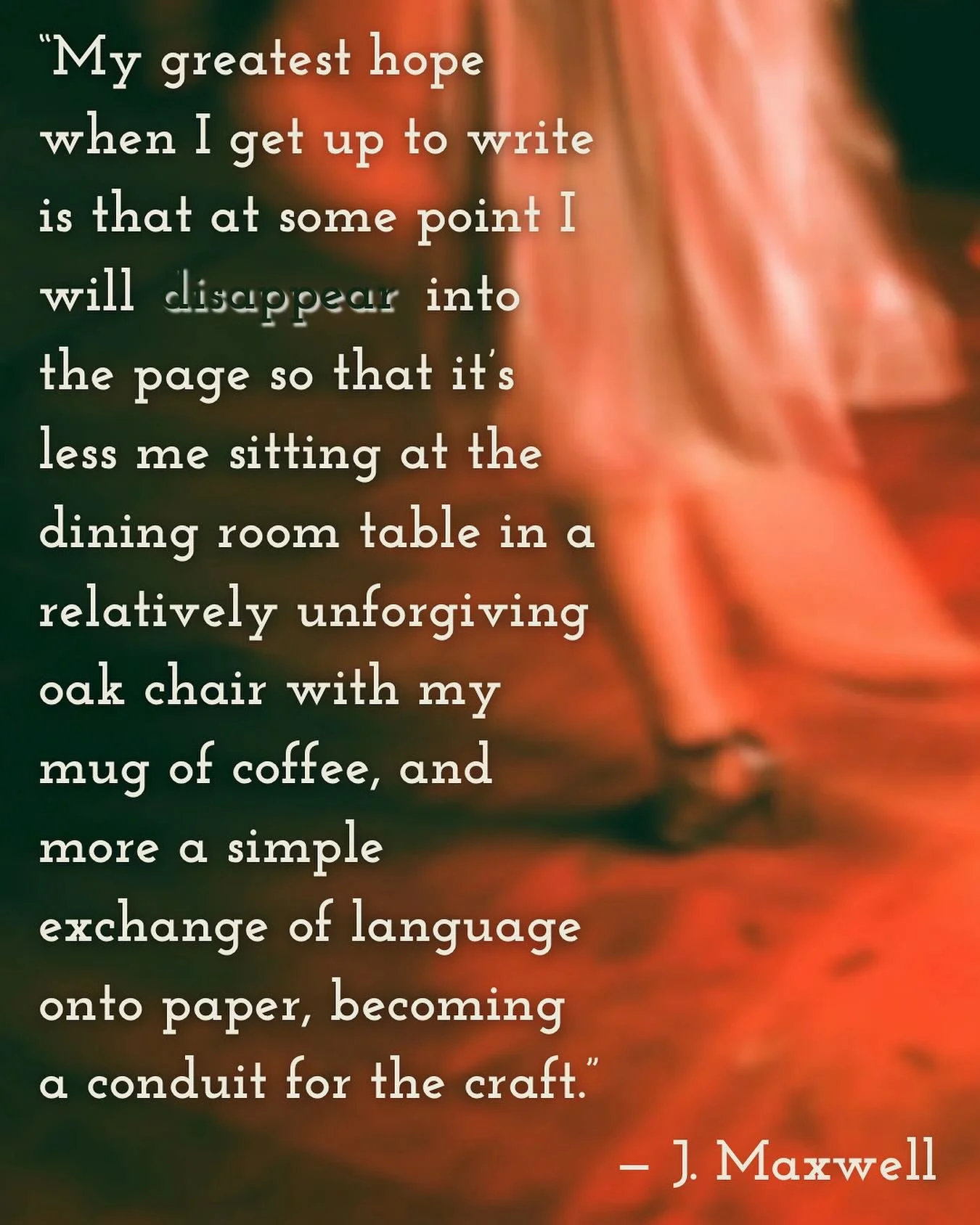 J. Maxwell in his craft essay on the AR site. ✨