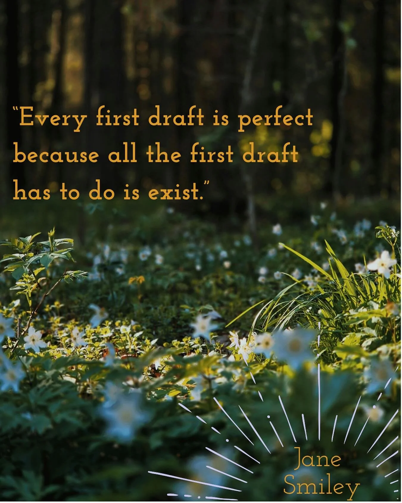 Inspo for your first draft&hellip;✍️