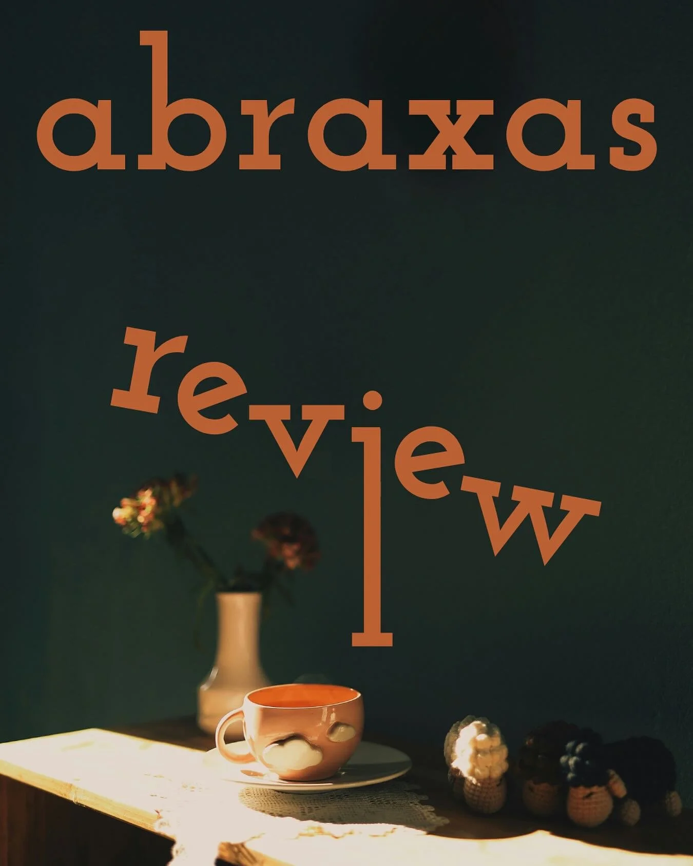 Abraxas was founded by Cal Poly English alumni and has now grown into an expanded masthead of writers, artists, editors, and interns. 

We love reading work that strikes an intentional but subtle message&mdash;work that haunts us, that keeps us think