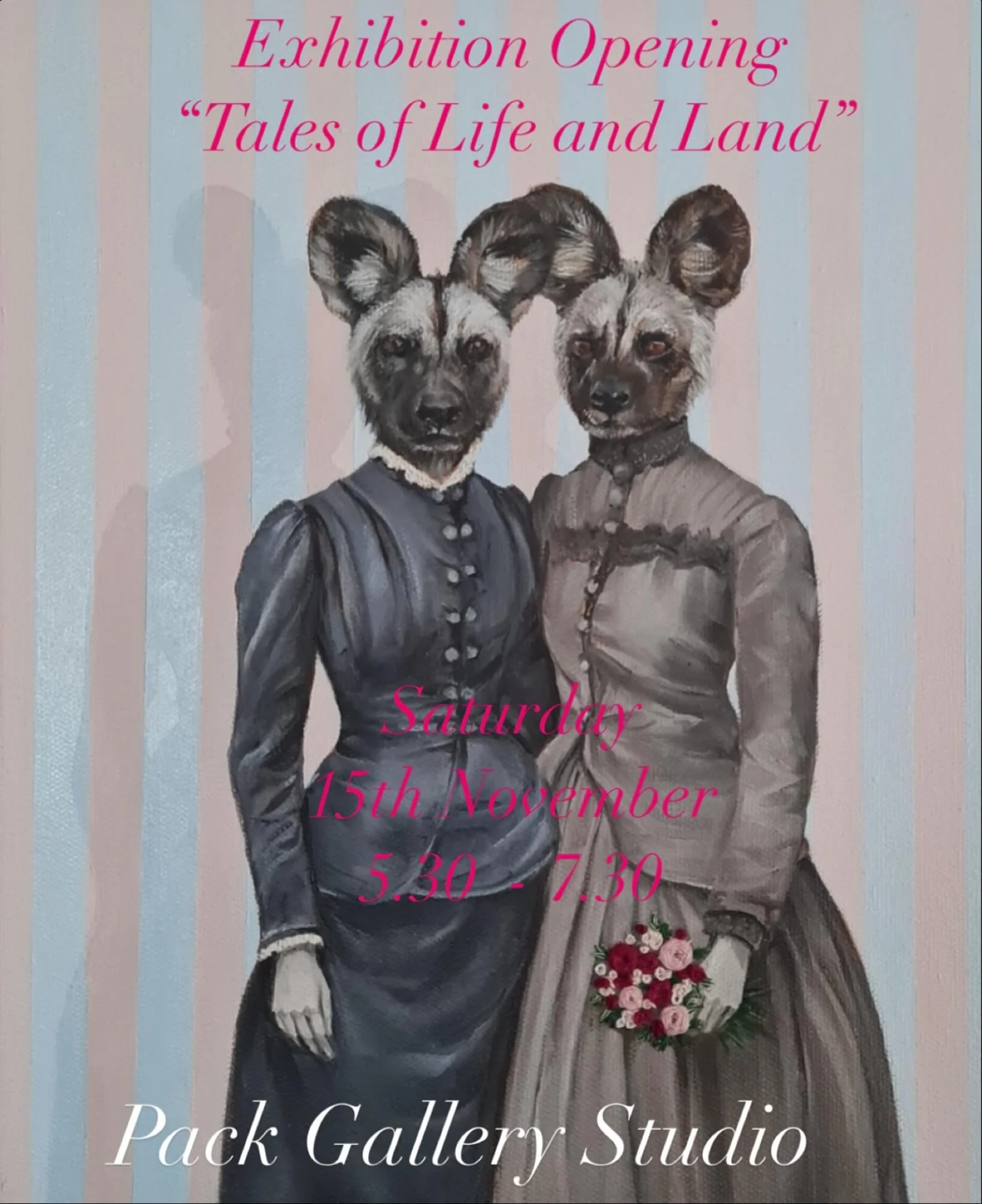 &ldquo;Tales of life and Land&rdquo;. An exhibition showcasing 8 of Pack Gallery&rsquo;s talented figurative and portrait artists. Opening Saturday 15th November 5.30. - 7.30