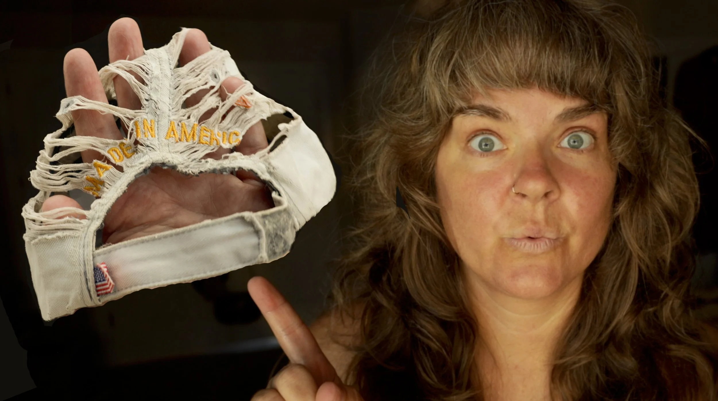 Visible Mending | Fixing My Dad’s "Fixin’ Things Hat"